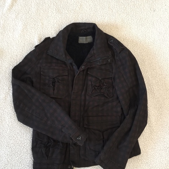 men's checkered jacket