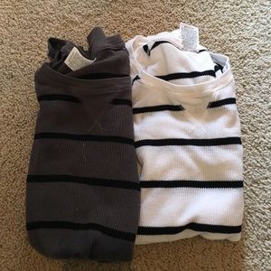 Bundle, 2 long sleeved Victoria's Secret shirts