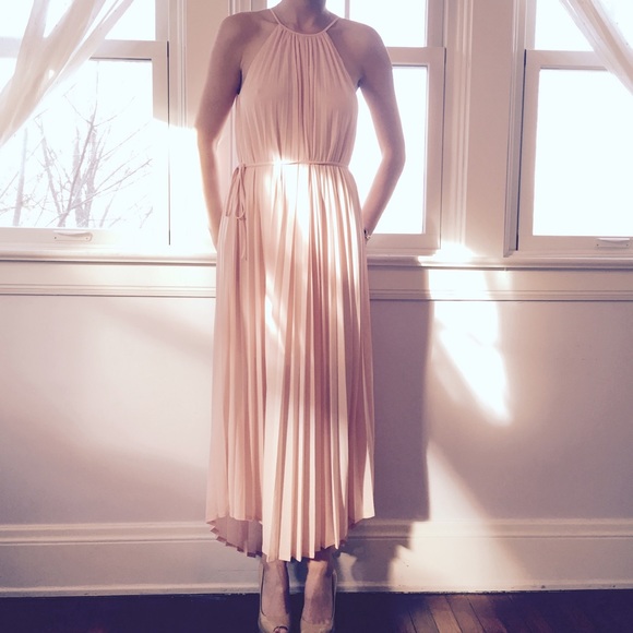 Pink maxi gown
