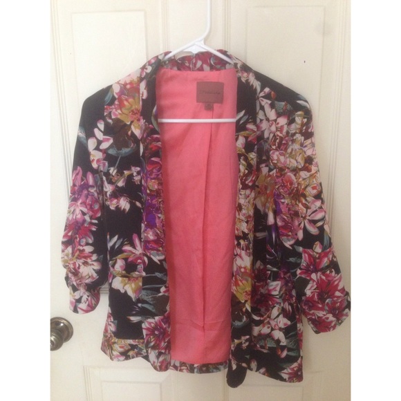 Floral Blazer