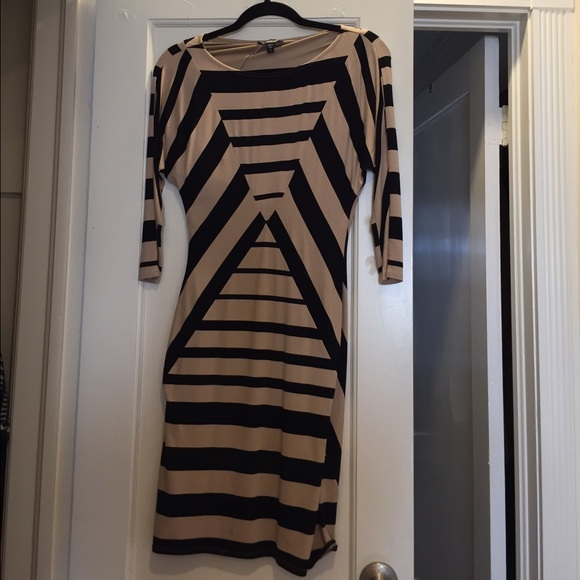 Black and Nude color brand new BEBE dress