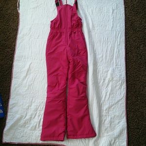 Girls' snow overalls