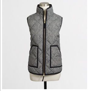 Jcrew Herringbone Vest