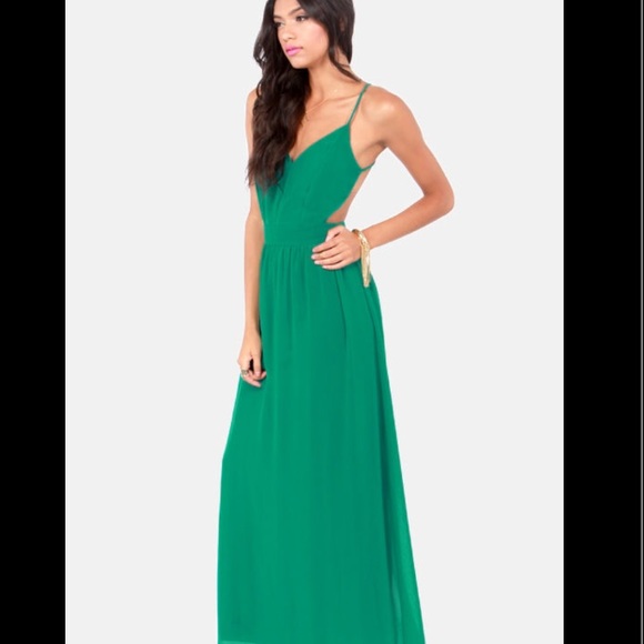 Lulus Rooftop Garden Maxi Dress