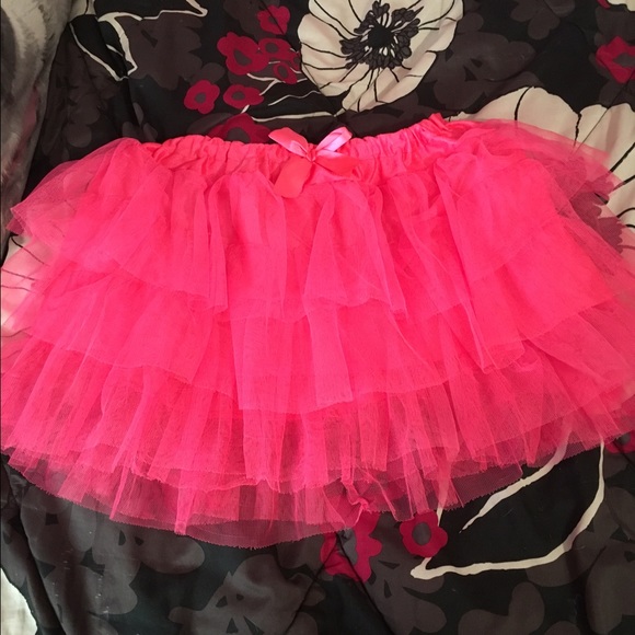 Layered pink tutu