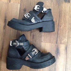 Jeffrey Campbell Coltrane Black Bootie 8.5