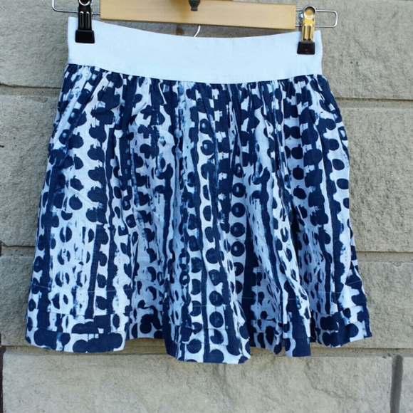 Polka Dot Dye Skirt - Picture 2 of 4