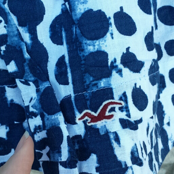 Polka Dot Dye Skirt - Picture 3 of 4