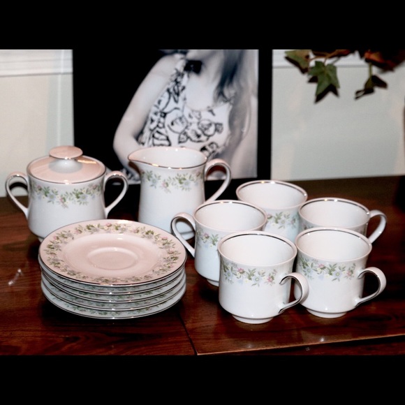 13 Johann maviland Bavaria German China coffee set