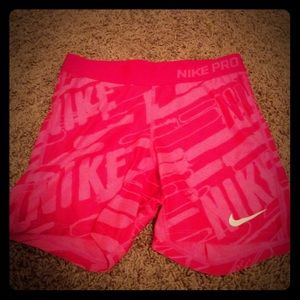 Cute Long Pink Nike pros.