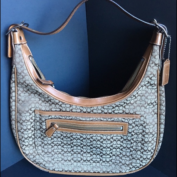 Coach Signature Brown Purse K2K-6343 - Picture 2 of 4