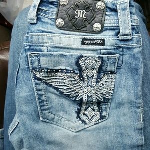 Miss Me Boot Cut Jeans