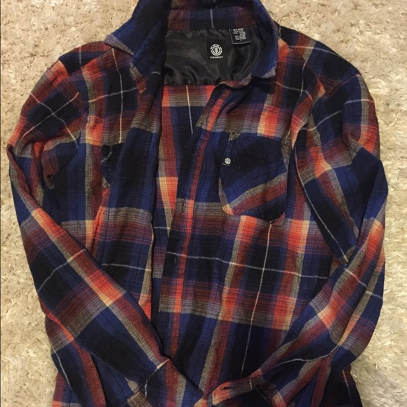 Men's button up flannel