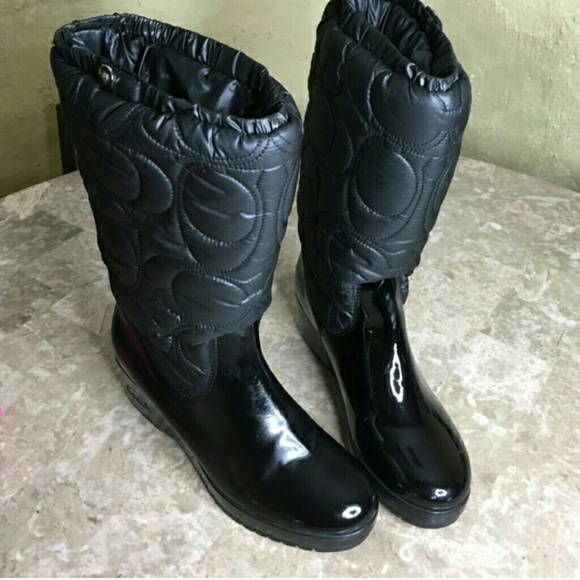 Coach Cantina Weatherproof Rain/Snow Boot.😊❄⛄😍