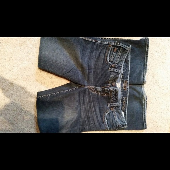 Silver jeans