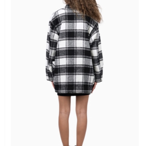 Play for keeps plaid coat - Picture 3 of 4