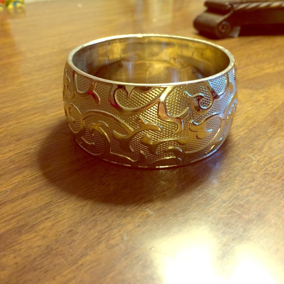 Silver Bangle Cuff Bracelet
