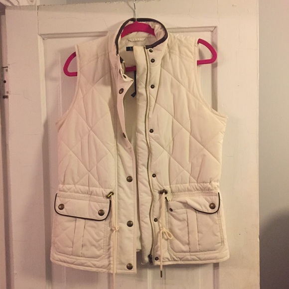 Worn once Ralph Lauren white vest - medium