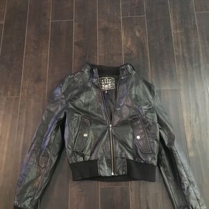 Leather jacket