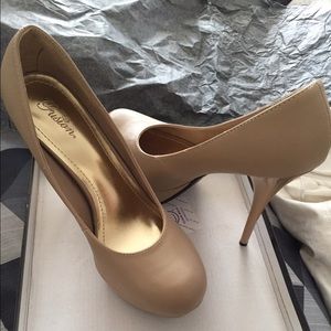 Tan High Heels