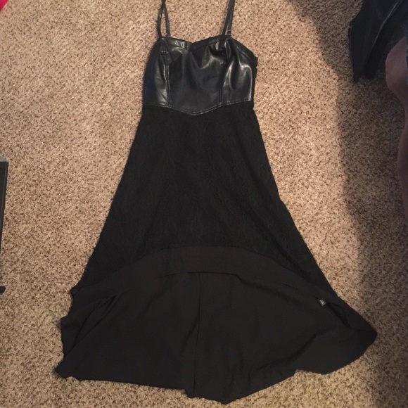 A black dress