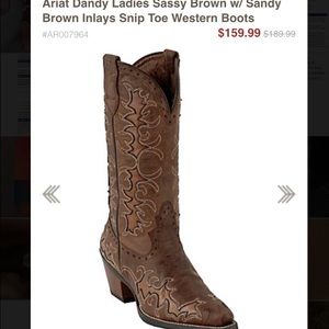 Ariat ladies boots