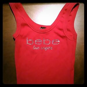 Red bebe las vegas shirt