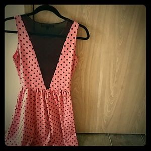 Polka dot dress! :)