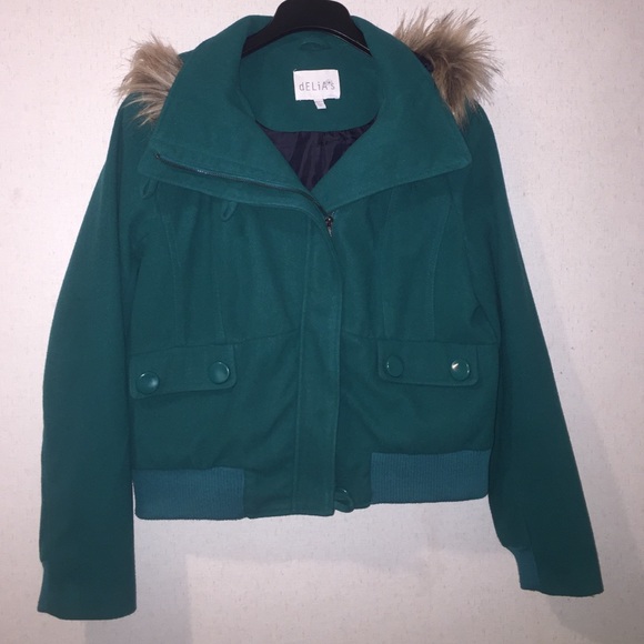 dELiA's Bomber Style Coat