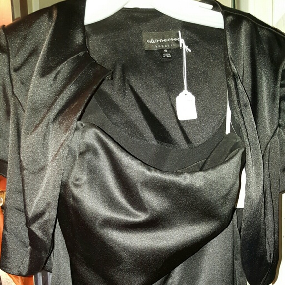 David's Bridal Dress and a jacket - Picture 3 of 4