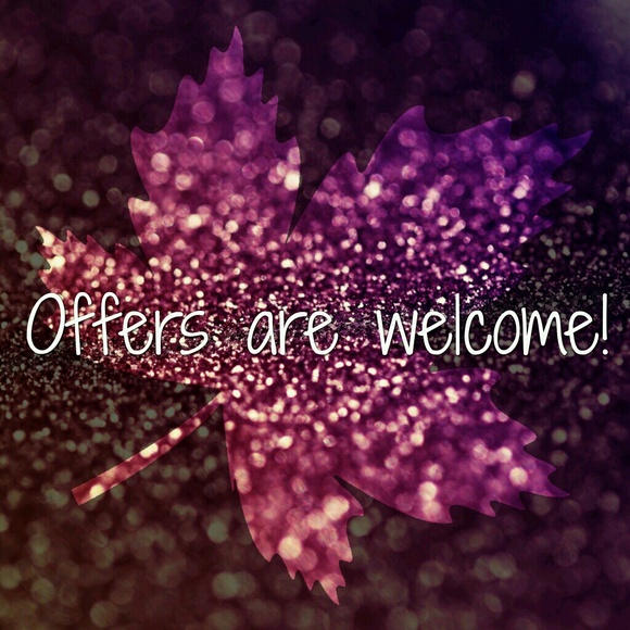 Offers are welcome!