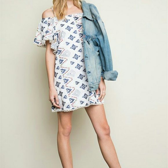 Host Pick Sale! Off the shoulder tunic dress - Picture 2 of 4