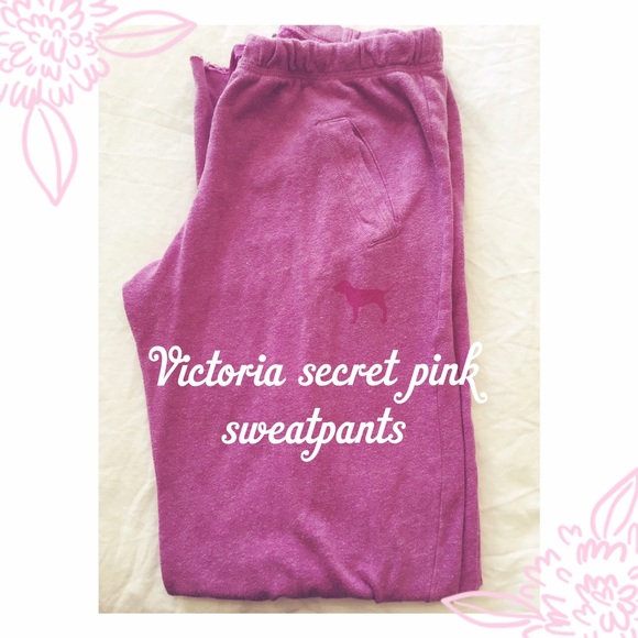 New VS pink boyfriend sweatpants