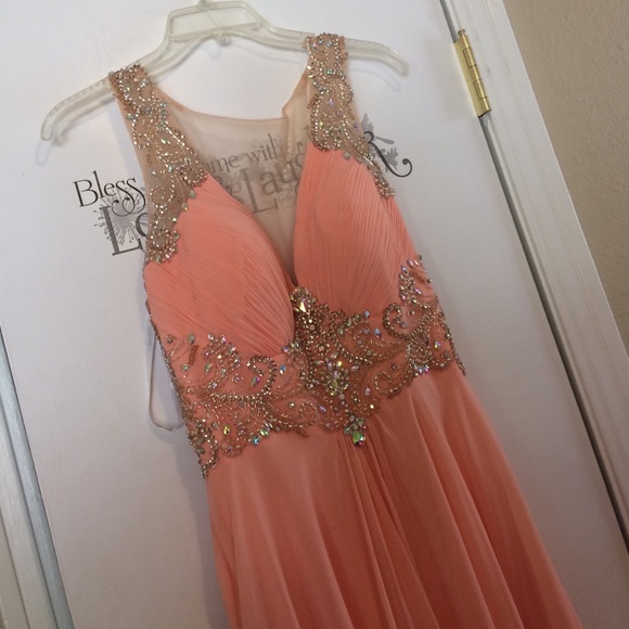 Tony Bowls Dresses & Skirts - New/improved pictures! Coral ball gown!