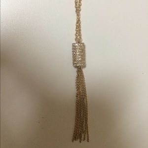 A Banana Republic gold necklace