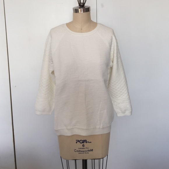 NWT- Vince. Mixed media pullover