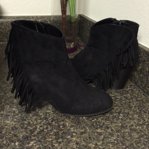 Fringe Booties
