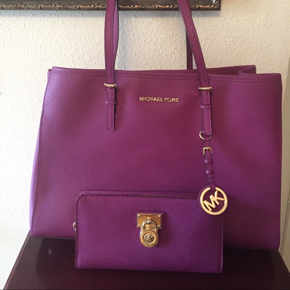 Pomegranate Michael Kors Tote Set