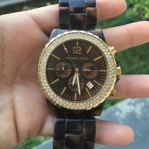 MK two tone Gold and Tortoise-shell