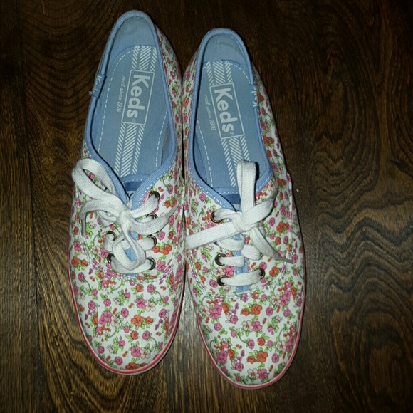 Flower Printed Keds
