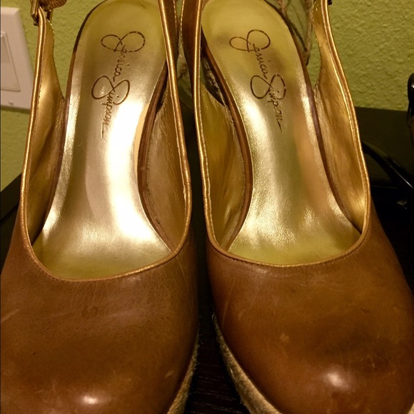 REDUCED! Jessica Simpson, closed toe wedge