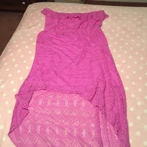 Maurice's xxl strapless two length dress