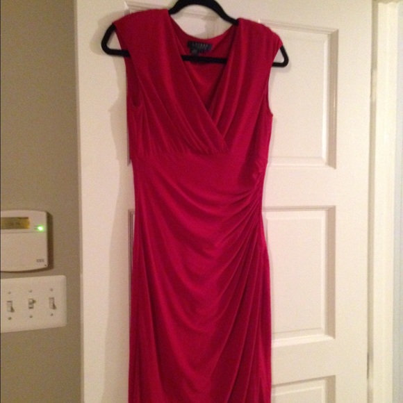 Ralph Lauren red dress size 6