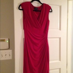 Ralph Lauren red dress size 6