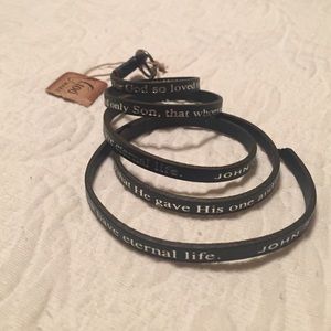 Good Works Make a Difference wrap bracelet