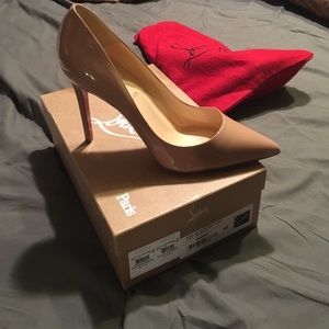 🚫SOLD🚫 Christian Louboutin Nude Pigalle 100
