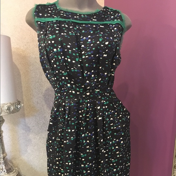 Printed Dress with pockets!