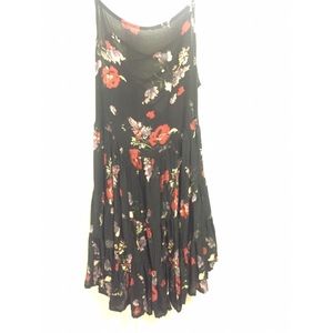 free People Circle of Flowers Slip Dress