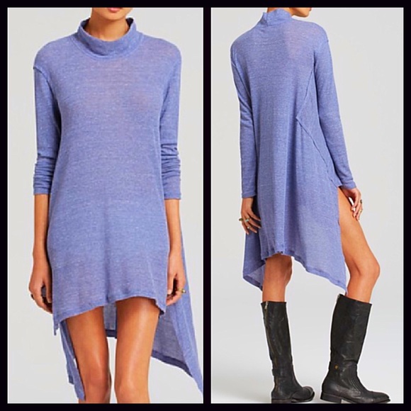 ❌SOLD FREE PEOPLE Tunic Mini Oversized Cape - Picture 2 of 4
