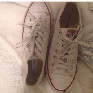 White Converse